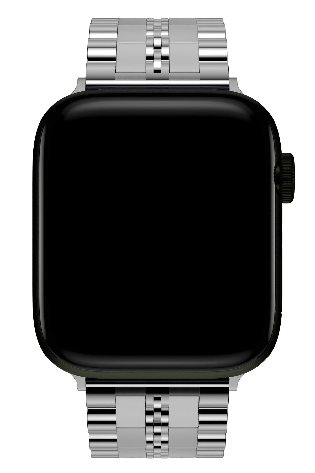 Apple Watch Uyumlu Çelik Steelmaster Loop Kordon Bright Gray