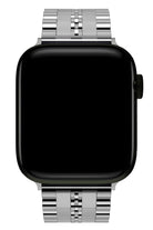Apple Watch Uyumlu Çelik Steelmaster Loop Kordon Bright Gray