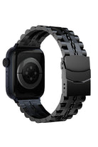 Apple Watch Uyumlu Çelik Steelmaster Loop Kordon Grease