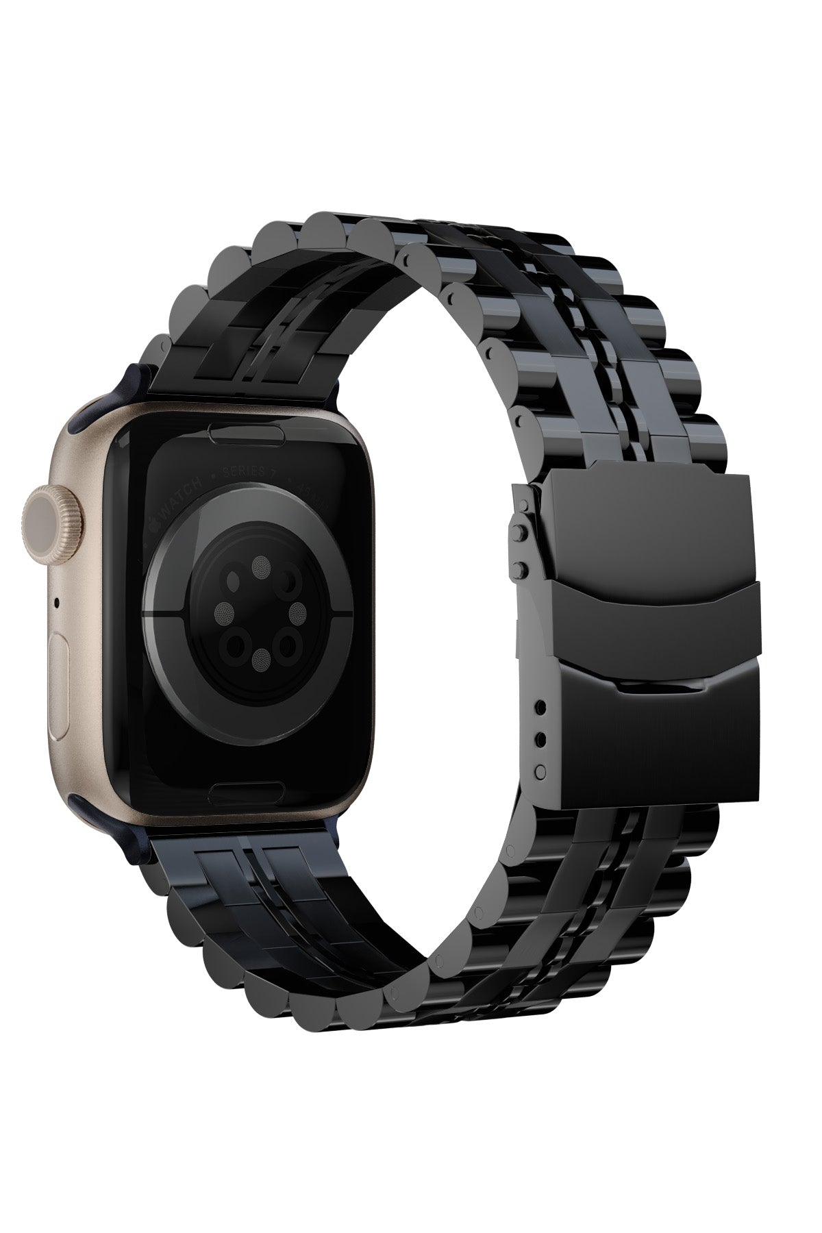 Apple Watch Uyumlu Çelik Steelmaster Loop Kordon Grease
