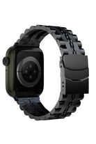 Apple Watch Uyumlu Çelik Steelmaster Loop Kordon Grease