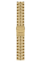 Apple Watch Uyumlu Çelik Steelmaster Loop Kordon Royal Yellow