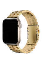 Apple Watch Uyumlu Çelik Steelmaster Loop Kordon Royal Yellow