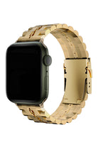 Apple Watch Uyumlu Çelik Steelmaster Loop Kordon Royal Yellow