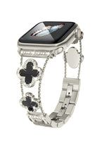Apple Watch Uyumlu Clovella Metal Kordon Argonoir