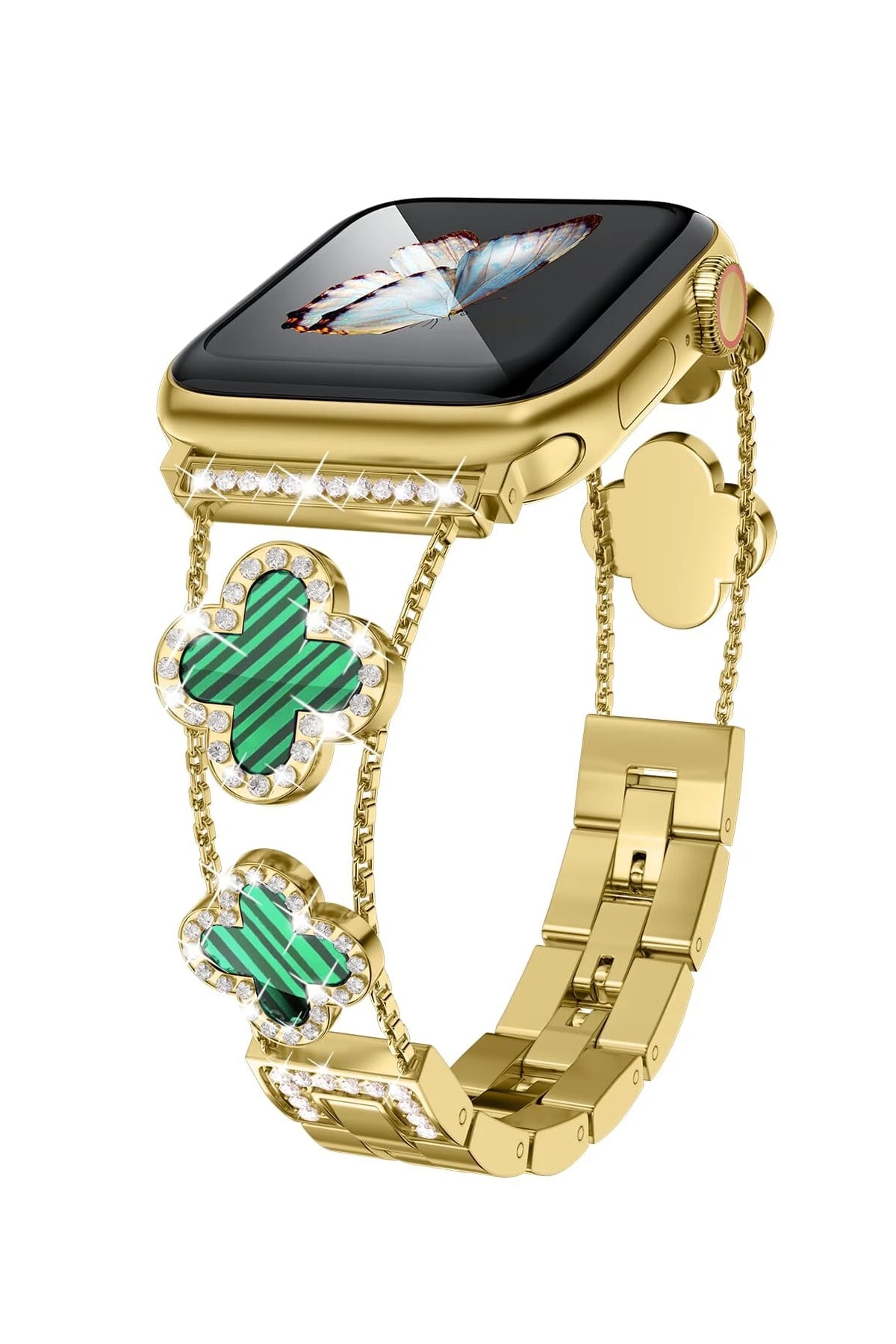 Apple Watch Uyumlu Clovella Metal Kordon Verdore