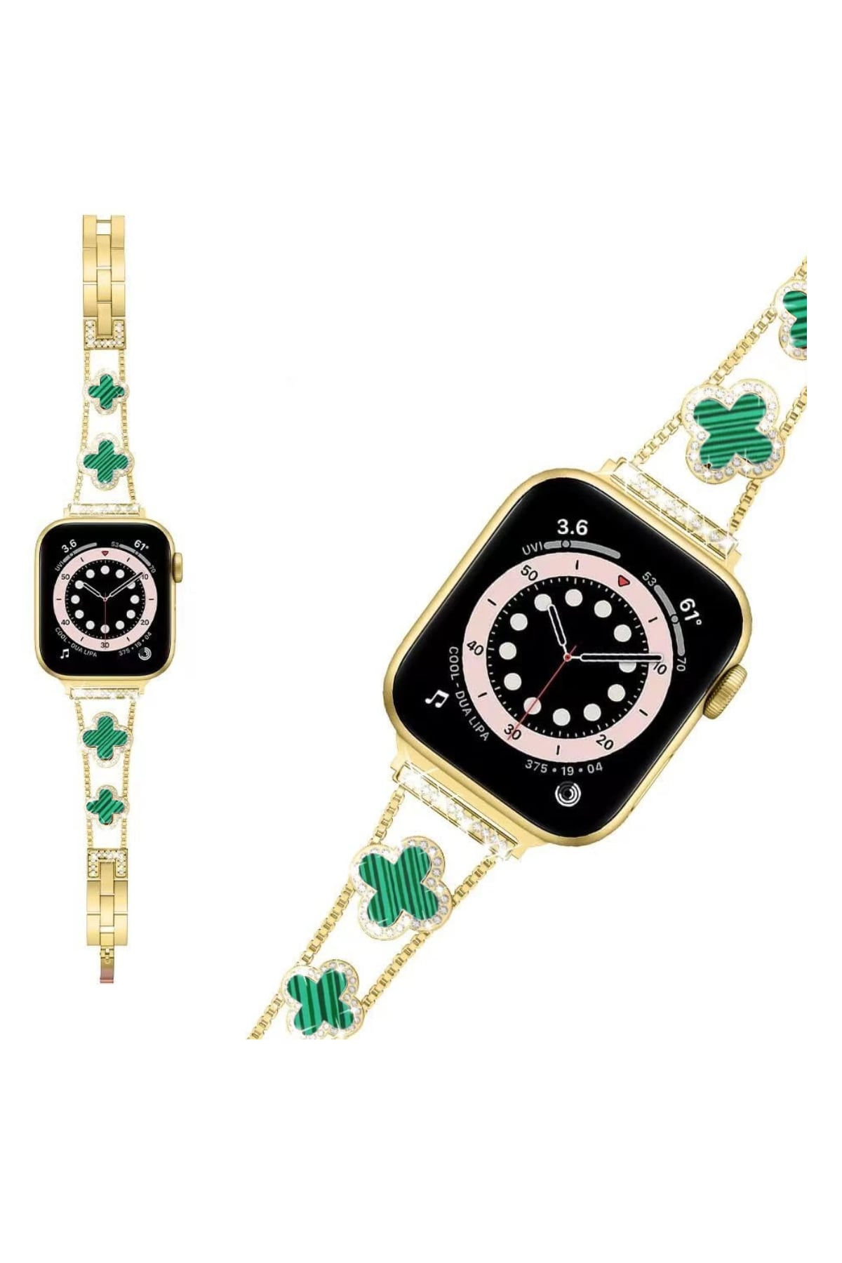 Apple Watch Uyumlu Clovella Metal Kordon Verdore