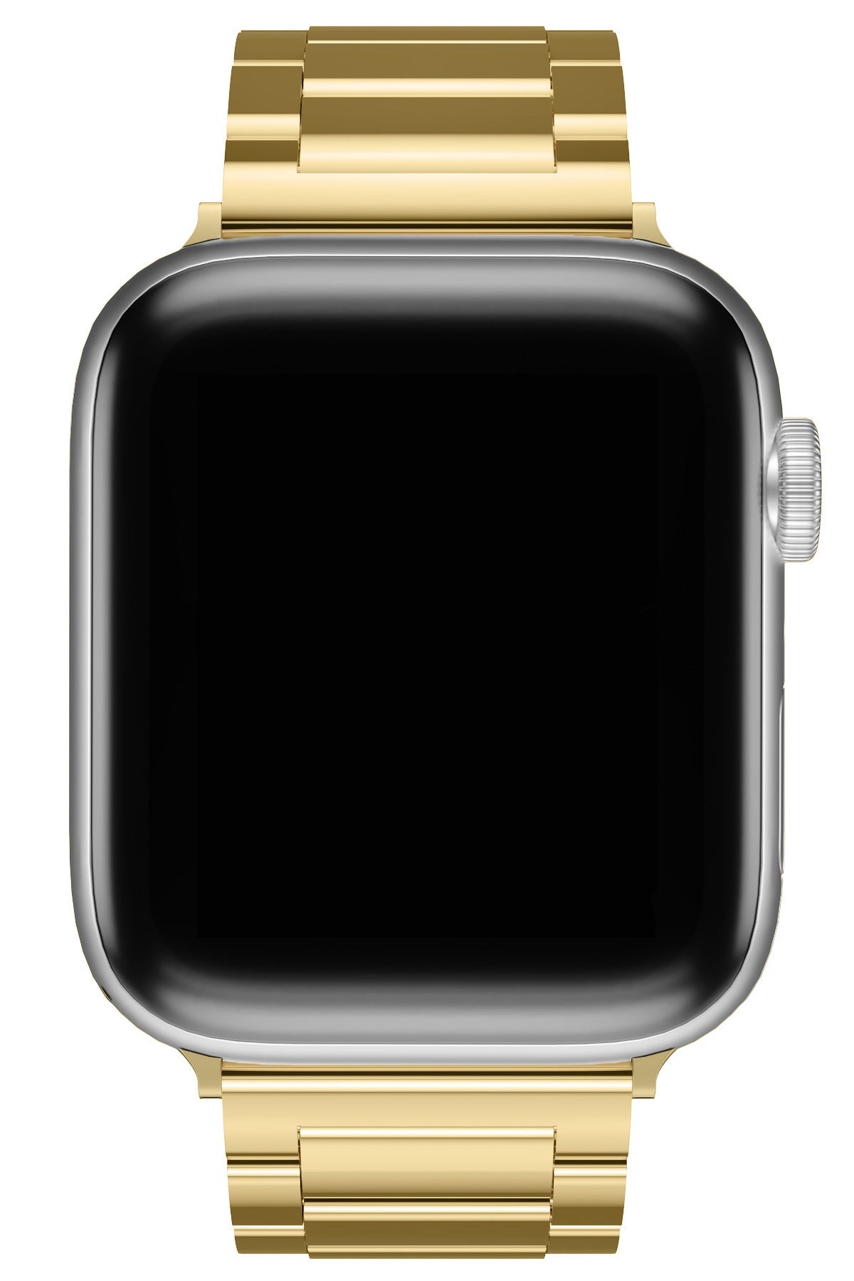 Apple Watch Uyumlu Gloss Loop Çelik Kordon Gold