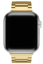 Apple Watch Uyumlu Gloss Loop Çelik Kordon Gold
