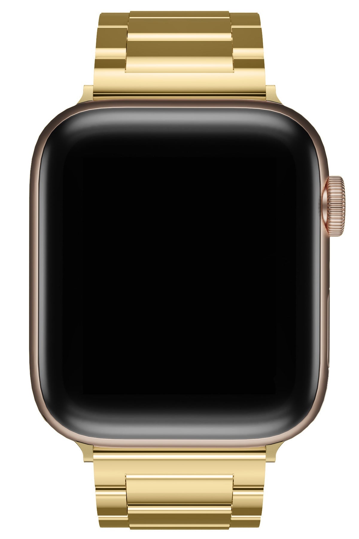 Apple Watch Uyumlu Gloss Loop Çelik Kordon Gold