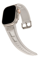 Apple Watch Uyumlu Hexagon Loop Silikon Kordon Starlight