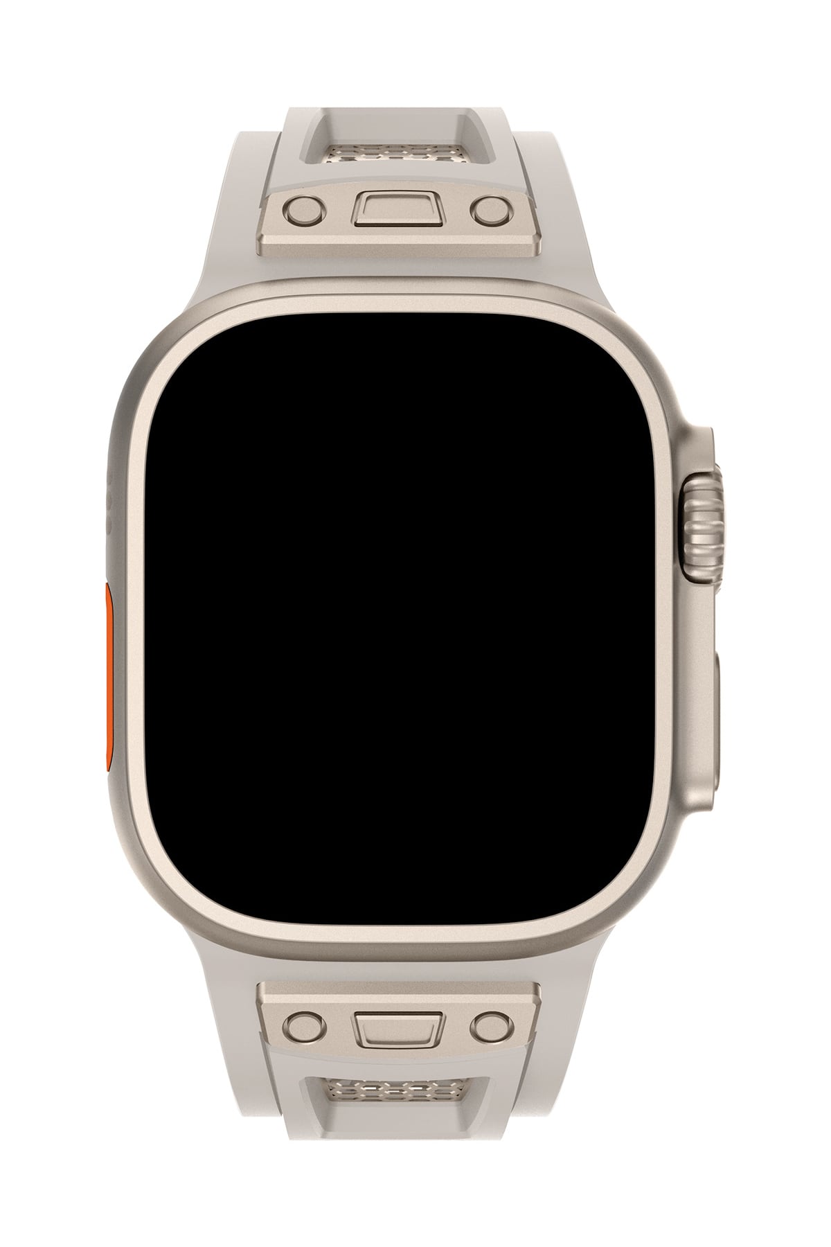 Apple Watch Uyumlu Hexagon Loop Silikon Kordon Starlight