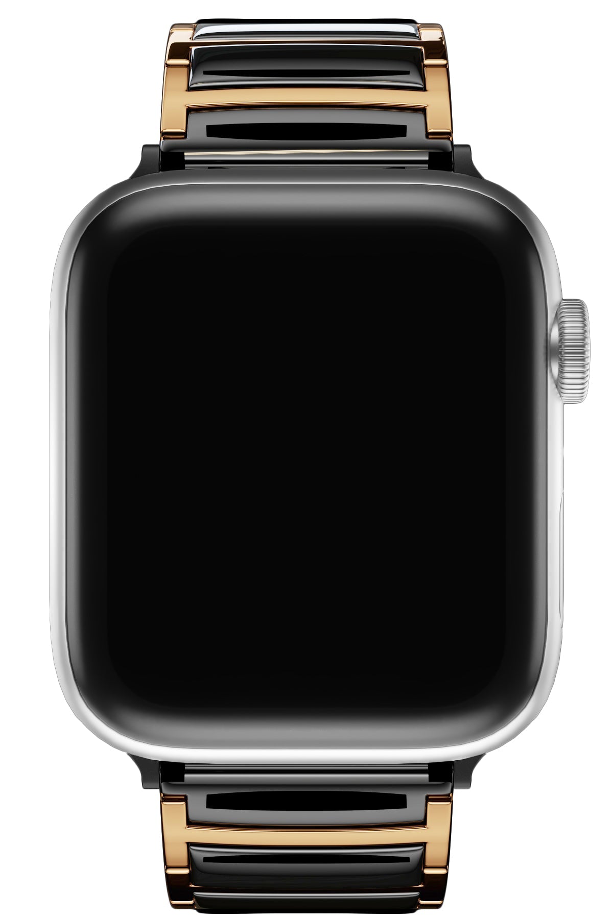 Apple Watch Uyumlu Çelik Seramik Luna Loop Kordon Kuvars