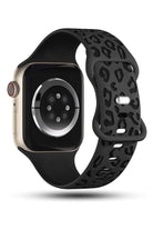 Apple Watch Uyumlu Leoline Silikon Spor Kordon Obsidian Glow