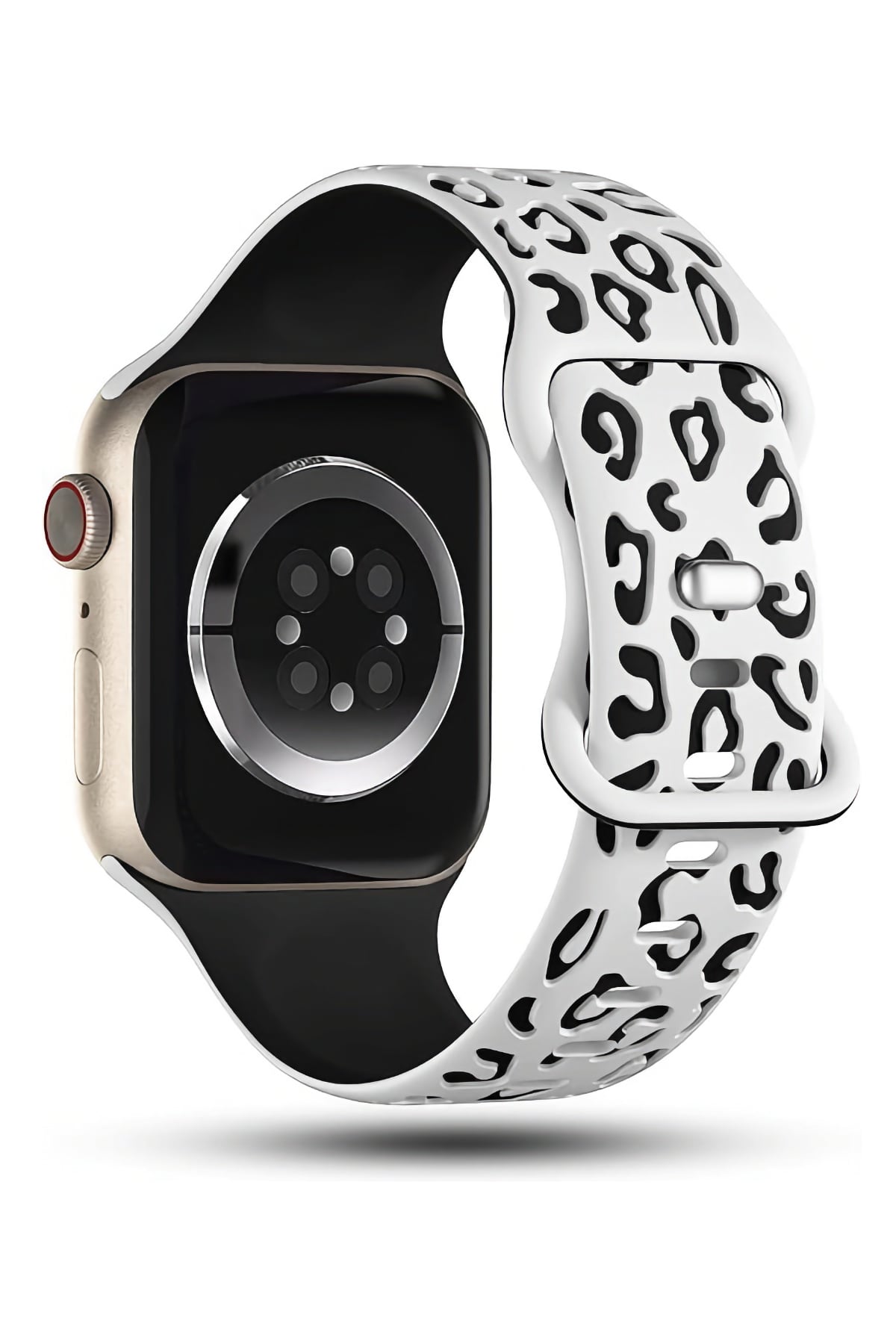 Apple Watch Uyumlu Leoline Silikon Spor Kordon Polar Eclipse