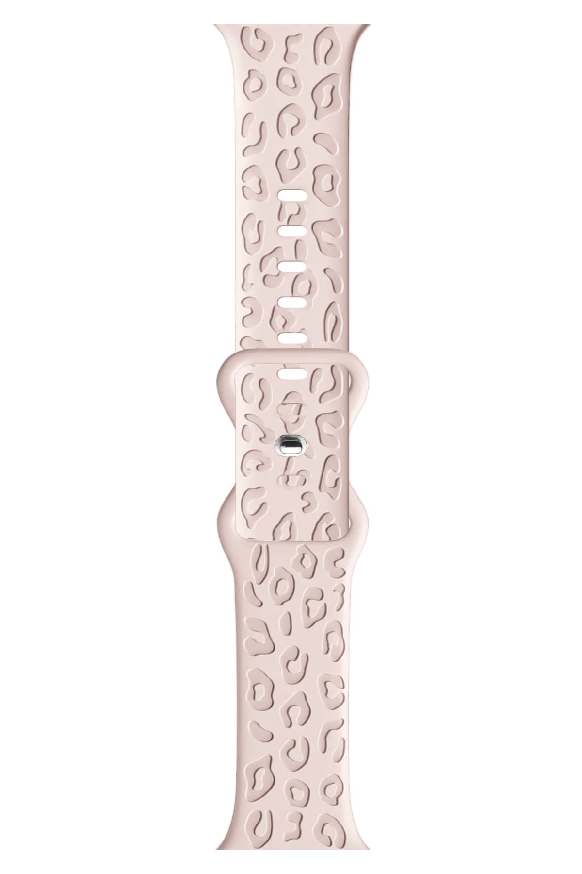 Apple Watch Uyumlu Leoline Silikon Spor Kordon Roselle