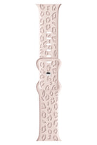 Apple Watch Uyumlu Leoline Silikon Spor Kordon Roselle