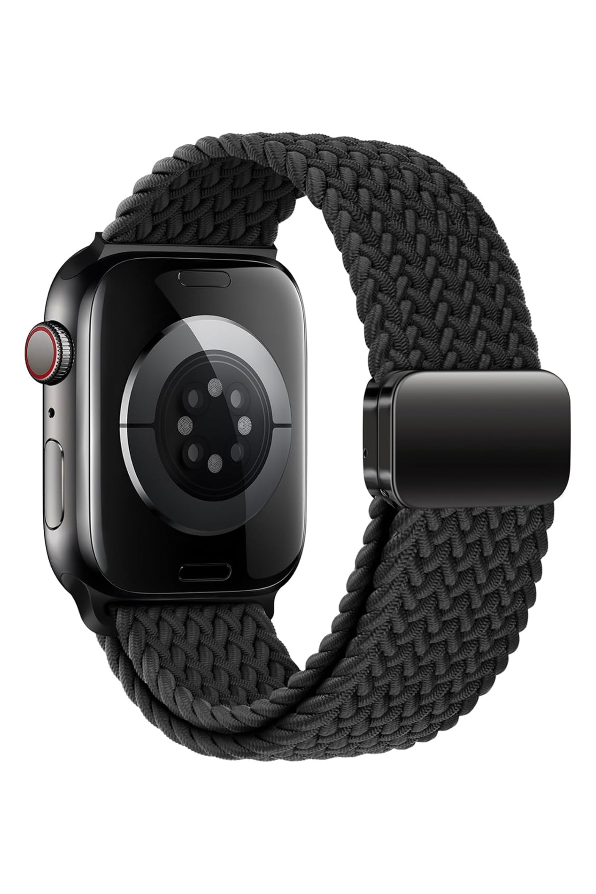 Apple Watch Uyumlu Manyetik Tokalı Örgü Loop Kordon Void