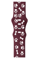 Apple Watch Uyumlu Patimood Silikon Kordon Berrybark