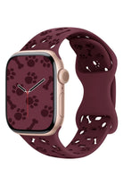 Apple Watch Uyumlu Patimood Silikon Kordon Berrybark