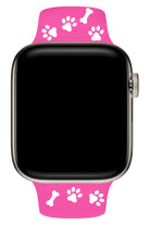 Apple Watch Uyumlu Patimood Silikon Kordon Candypaw