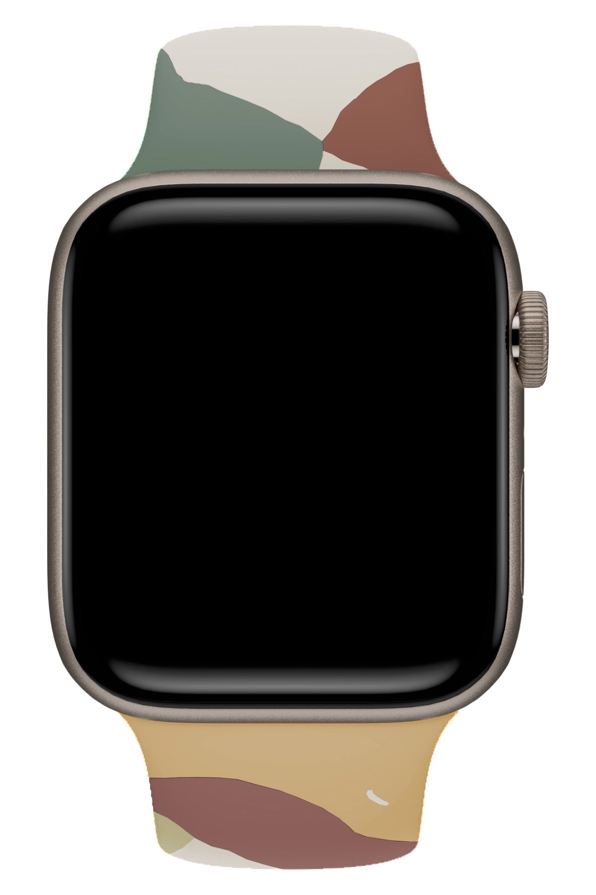 Apple Watch Uyumlu Silikon Powder Loop Kordon Dark Rajah