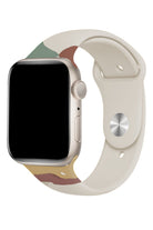 Apple Watch Uyumlu Silikon Powder Loop Kordon Dark Rajah