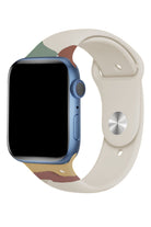 Apple Watch Uyumlu Silikon Powder Loop Kordon Dark Rajah