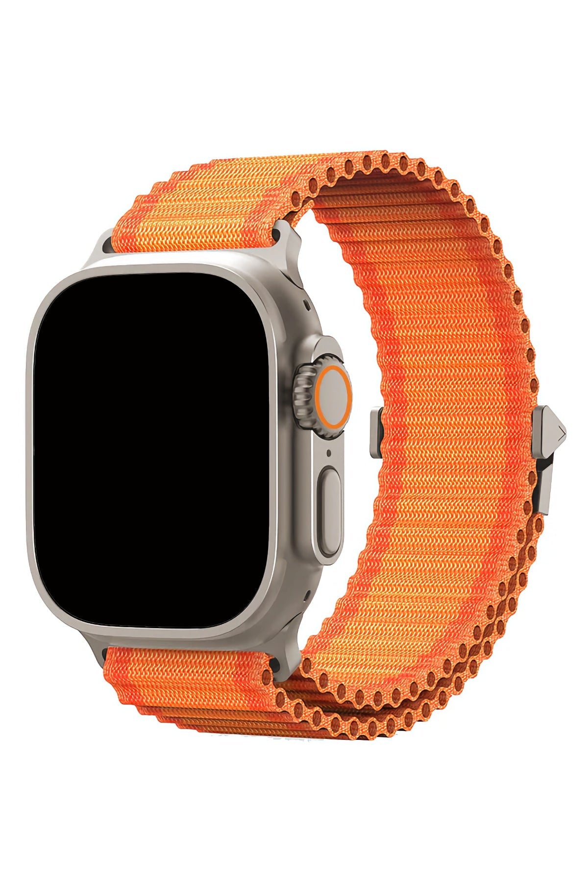 Apple Watch Uyumlu Round Pipe Kordon Amber Glow
