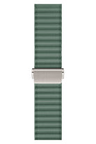 Apple Watch Uyumlu Round Pipe Kordon Emerald Mist