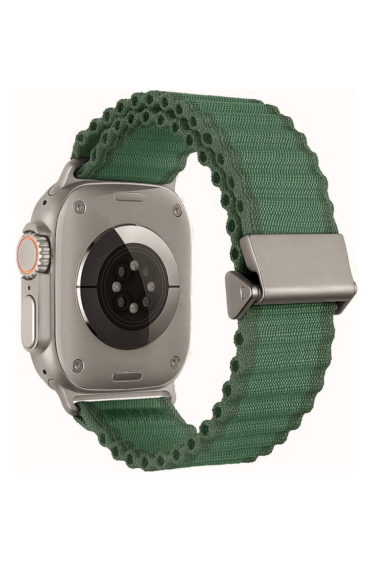 Apple Watch Uyumlu Round Pipe Kordon Emerald Mist