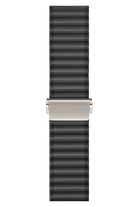 Apple Watch Uyumlu Round Pipe Kordon Obsidian Frost