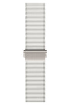Apple Watch Uyumlu Round Pipe Kordon Snow Pearl