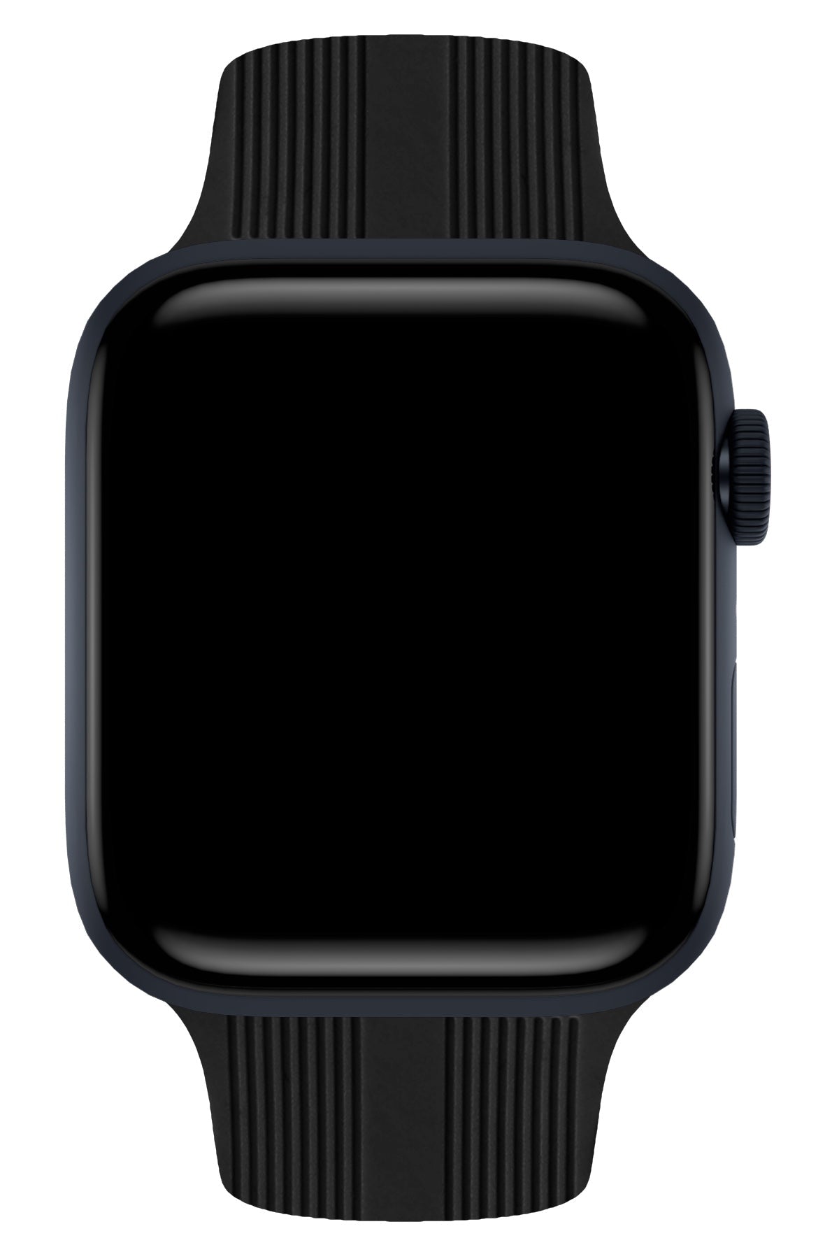 Apple Watch Uyumlu Silikon Line Loop Kordon Raven