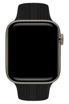 Apple Watch Uyumlu Silikon Line Loop Kordon Raven
