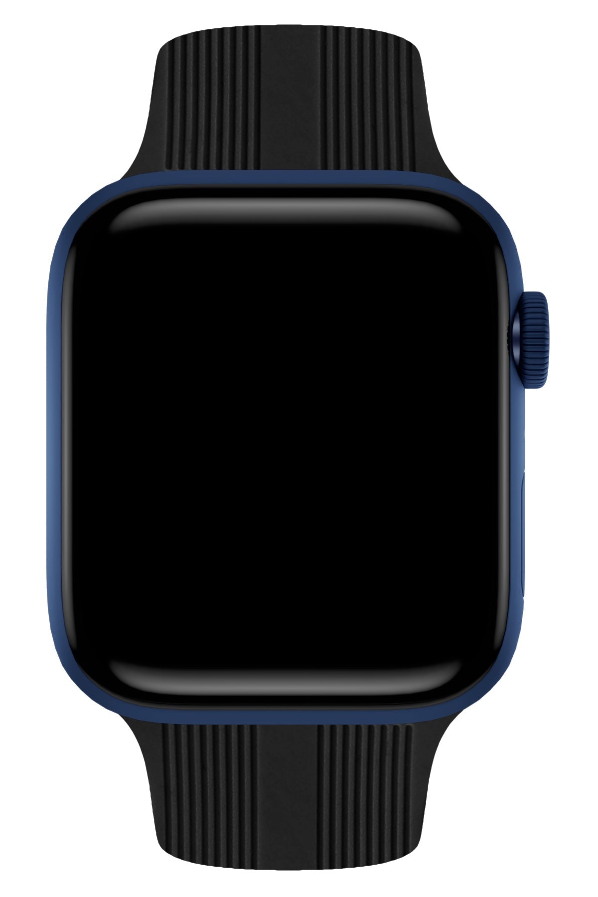Apple Watch Uyumlu Silikon Line Loop Kordon Raven