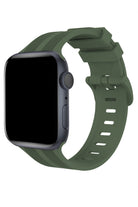 Apple Watch Uyumlu Silikon Line Loop Kordon Reseda
