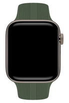 Apple Watch Uyumlu Silikon Line Loop Kordon Reseda