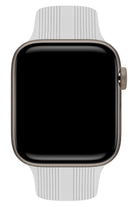 Apple Watch Uyumlu Silikon Line Loop Kordon Snow