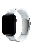 Apple Watch Uyumlu Soft Buckle Silikon Kordon Pearl