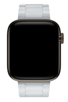Apple Watch Uyumlu Soft Buckle Silikon Kordon Pearl