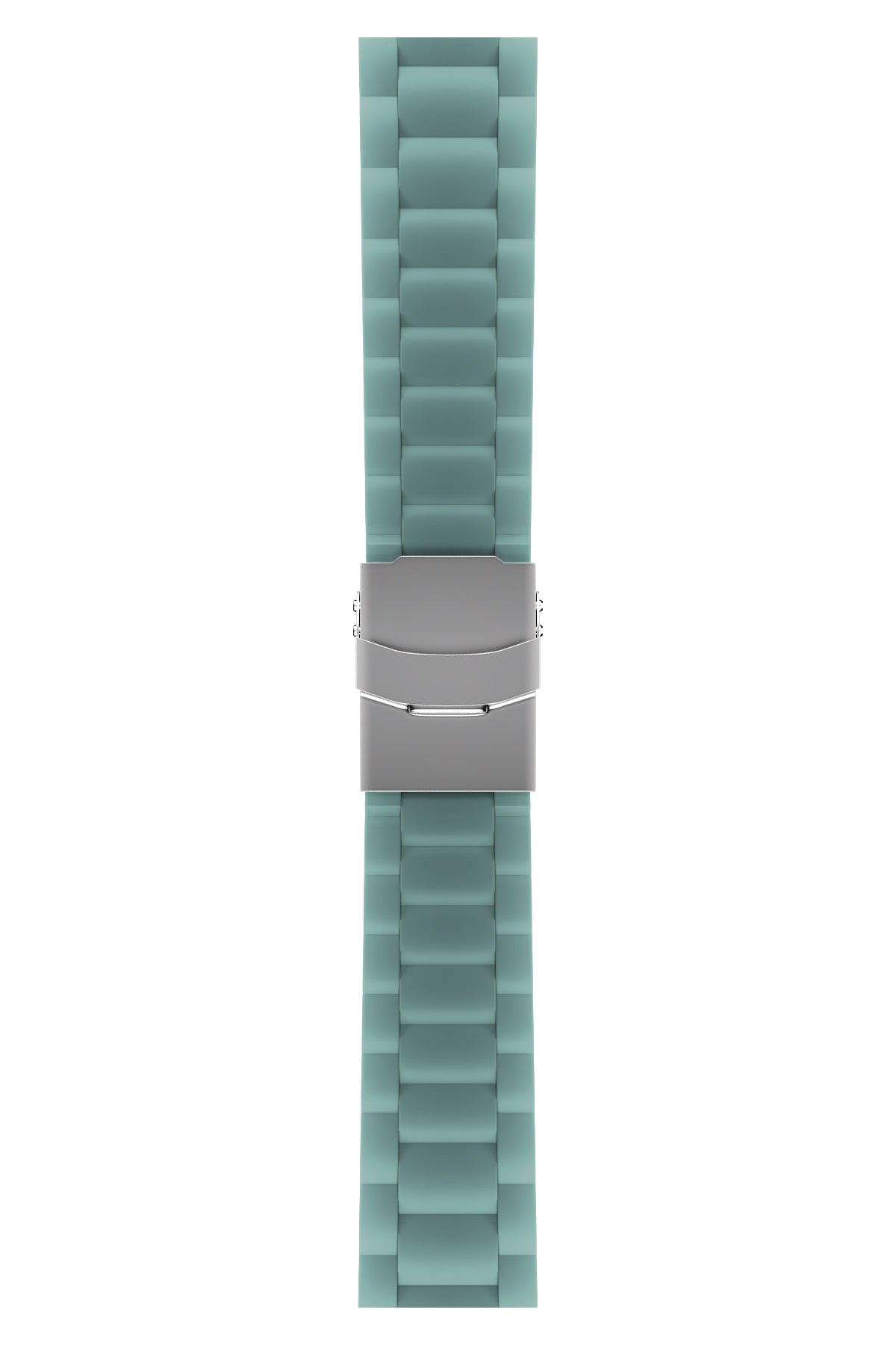 Apple Watch Uyumlu Soft Buckle Silikon Kordon Viridian