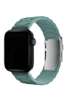 Apple Watch Uyumlu Soft Buckle Silikon Kordon Viridian