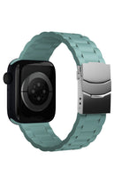 Apple Watch Uyumlu Soft Buckle Silikon Kordon Viridian