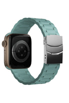 Apple Watch Uyumlu Soft Buckle Silikon Kordon Viridian