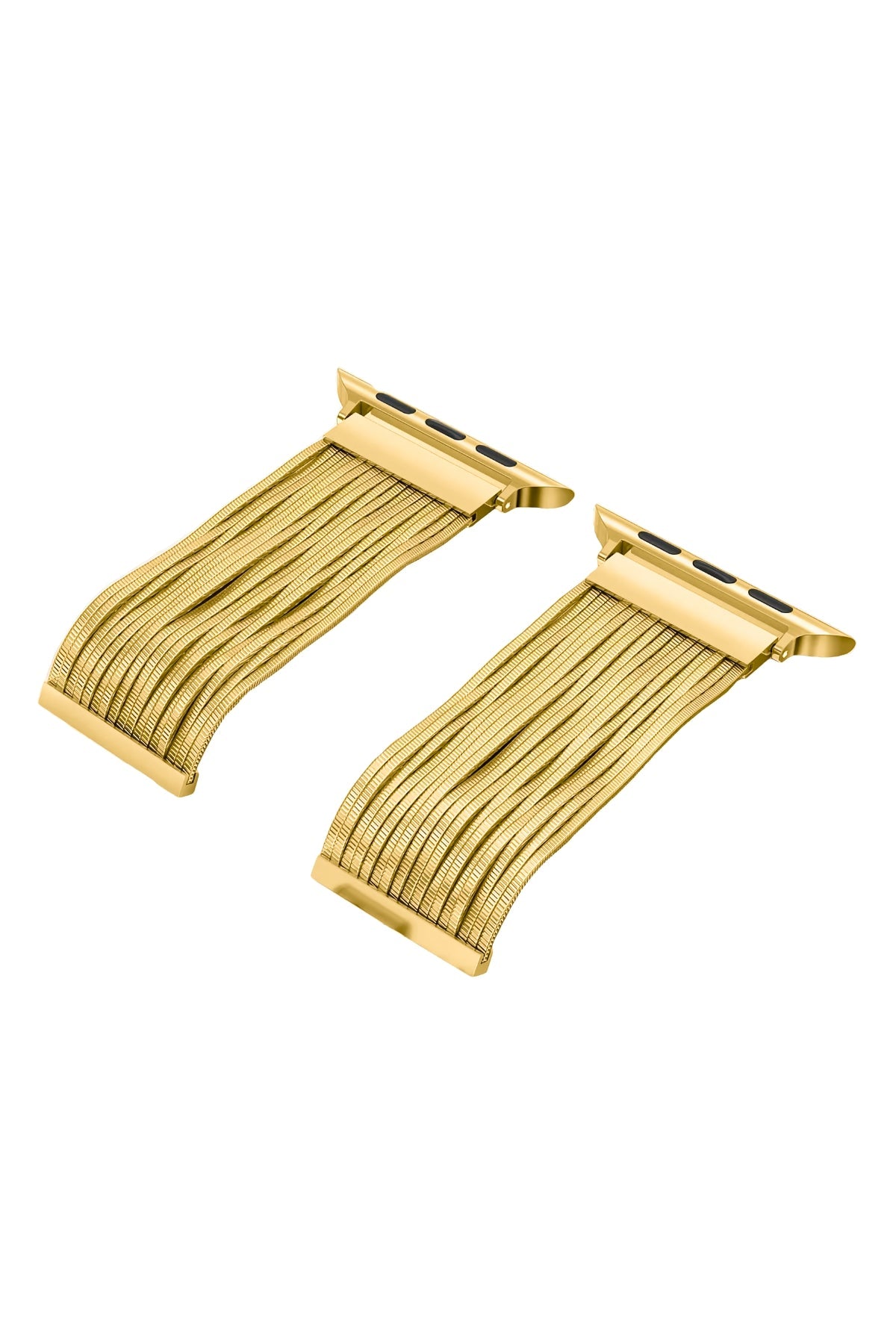 Apple Watch Uyumlu Tassel Chain Kordon Gold