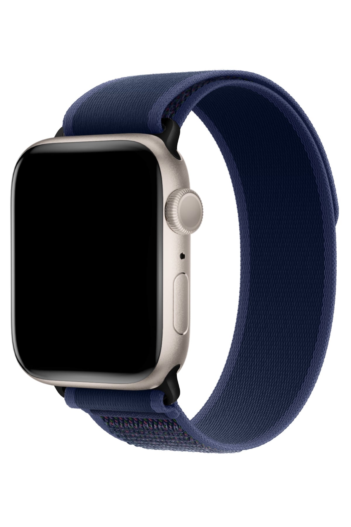 Apple Watch Uyumlu Trail Loop Kordon Siyah Tokalı Blueo