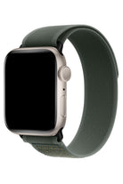 Apple Watch Uyumlu Trail Loop Kordon Siyah Tokalı Greeni