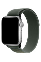 Apple Watch Uyumlu Trail Loop Kordon Siyah Tokalı Greeni