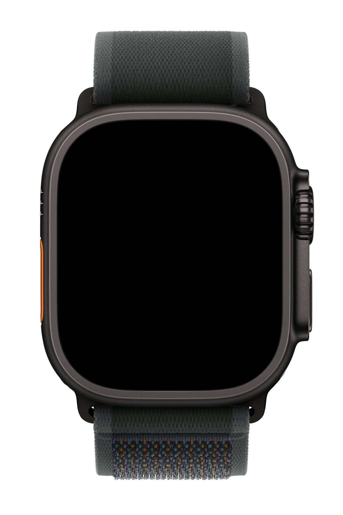 Apple Watch Uyumlu Trail Loop Kordon Siyah Tokalı Smoky